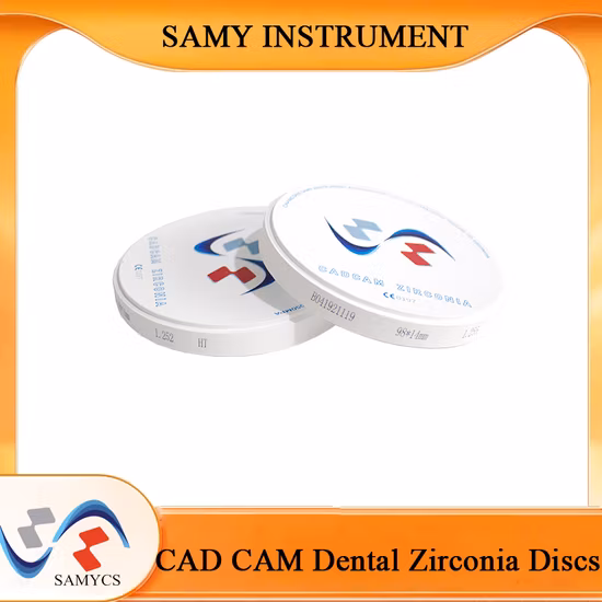 Blocchi di zirconio per clinica odontoiatrica con disco in zirconio a sistema aperto CAD/Cam da 98 * 18 mm